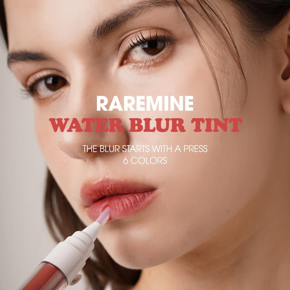 INTWONI texture swatch illustrating water-to-blur lightweight finish