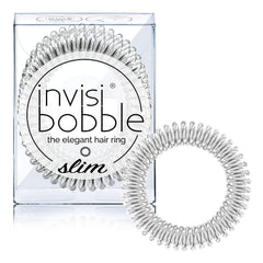 invisibobble front packaging showing chrome sweet chrome ties and branding, stylish convenience