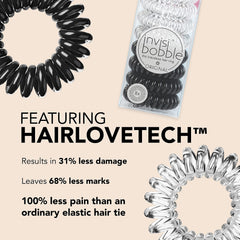 invisibobble on wet hair demonstrating non-soaking quick-dry benefit for swimmers