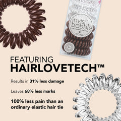 invisibobble worn as a wrist bracelet offering quick-access style and convenience