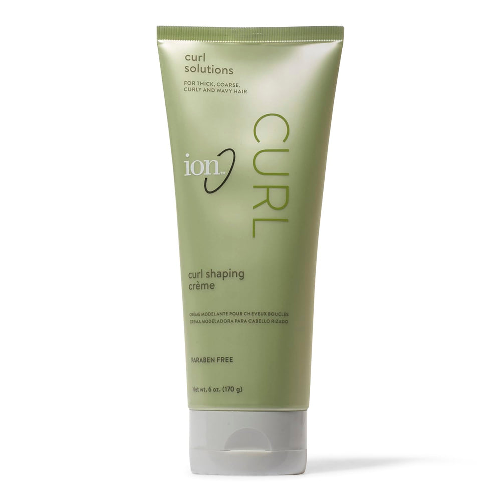 ion front packaging showing label and benefit of curl definition