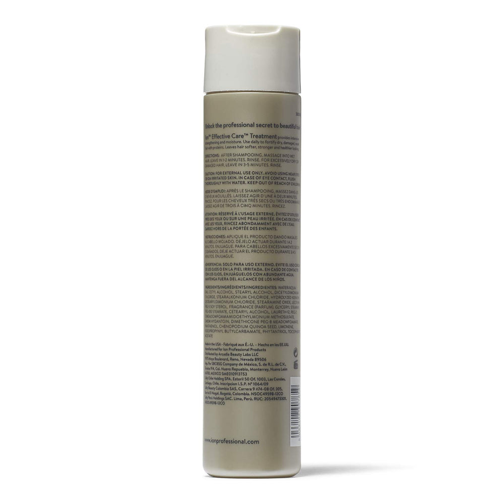ion open jar close-up of creamy texture, demonstrates rich moisturizing benefit