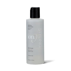 ion Silk Drops front bottle view showing sleek packaging and product benefit