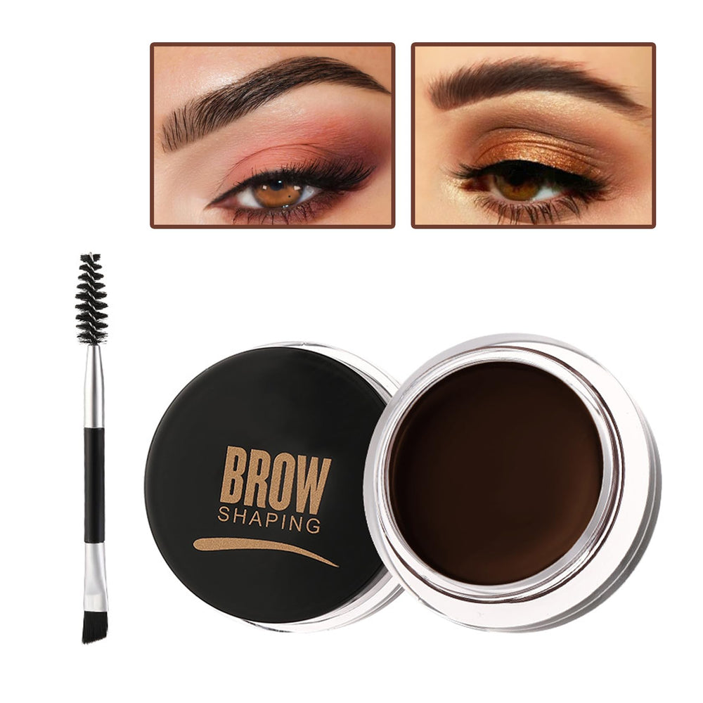 IONSGAKO dual-ended angled brush and spoolie for precise shaping benefit