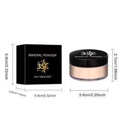 IONSGAKO compact in makeup bag showing portability and on-the-go touch-up benefit