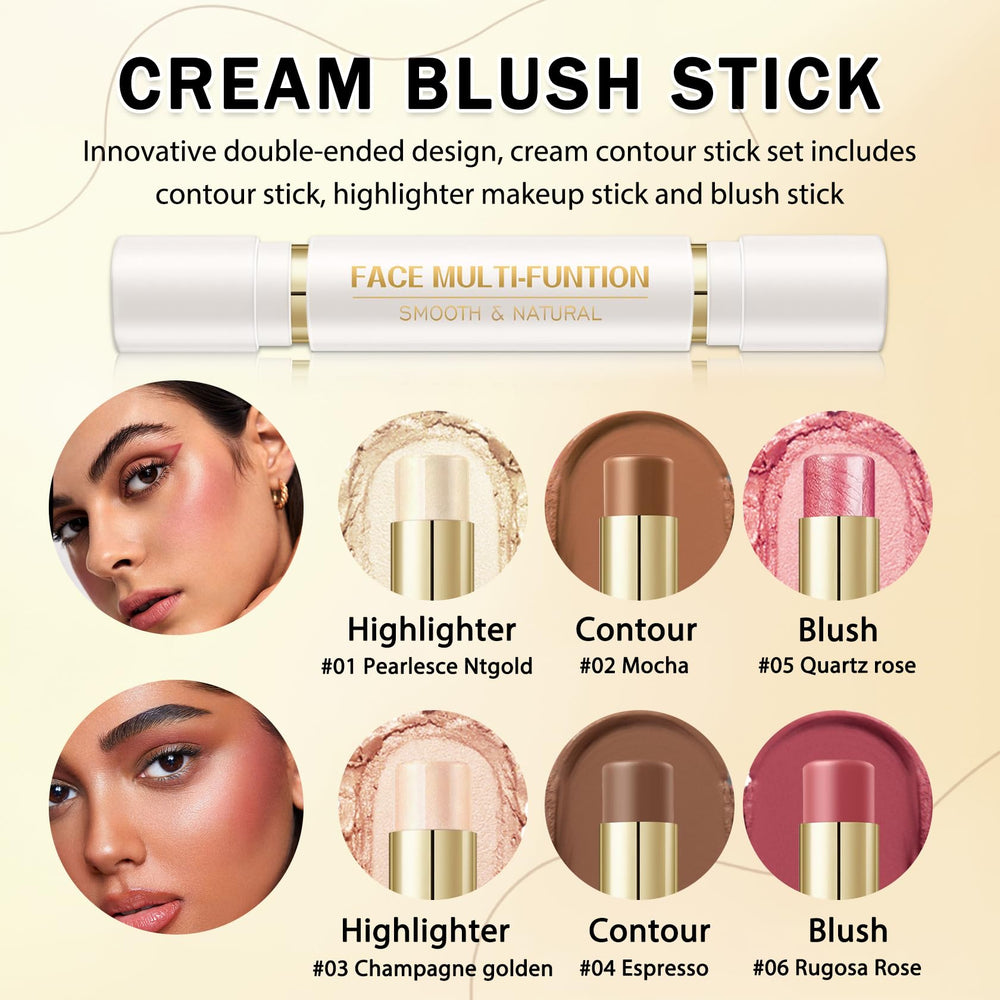 IONSGAKO creamy texture swipe demonstrating blendable formula and smooth finish benefit
