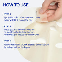 IOPE serum dispensed amount showing concentrated 1% Retinol RX