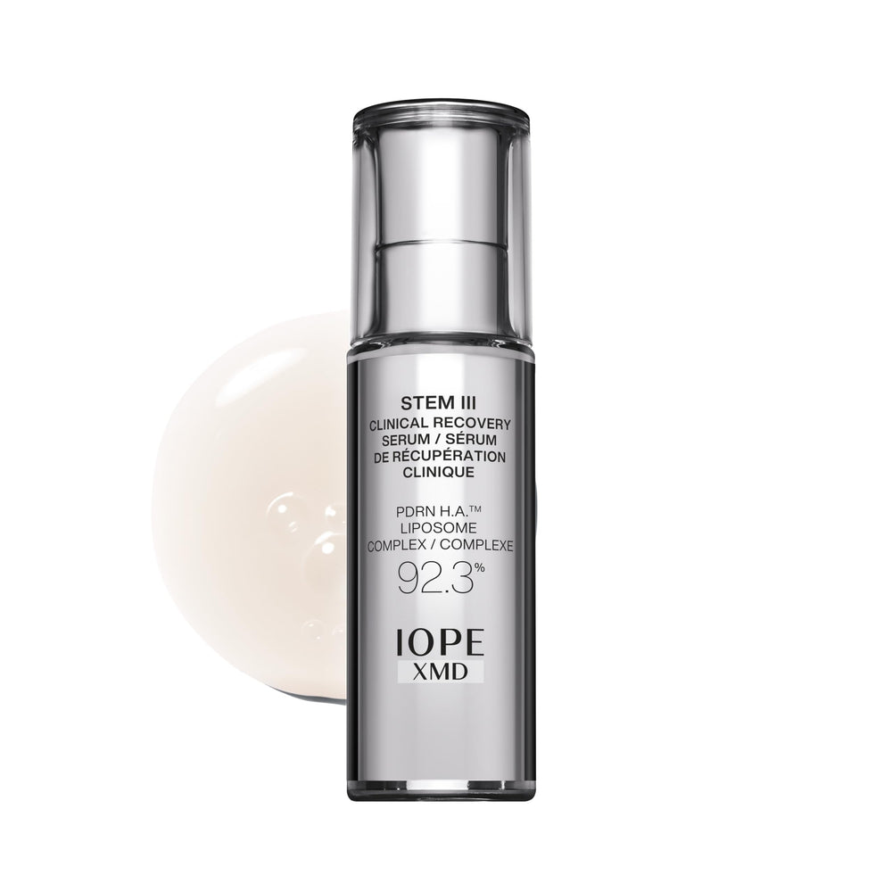 IOPE front bottle view showing professional serum for visible firming