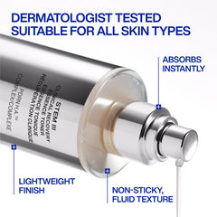 IOPE XMD Stem III applied with serum showing enhanced product absorption