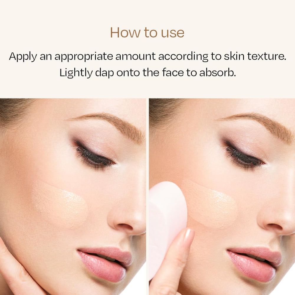IPKN BB Cream applied on face showing natural, even-looking complexion