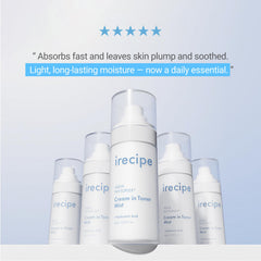 IRECIPE lifestyle shot on bathroom counter for daily routine benefit