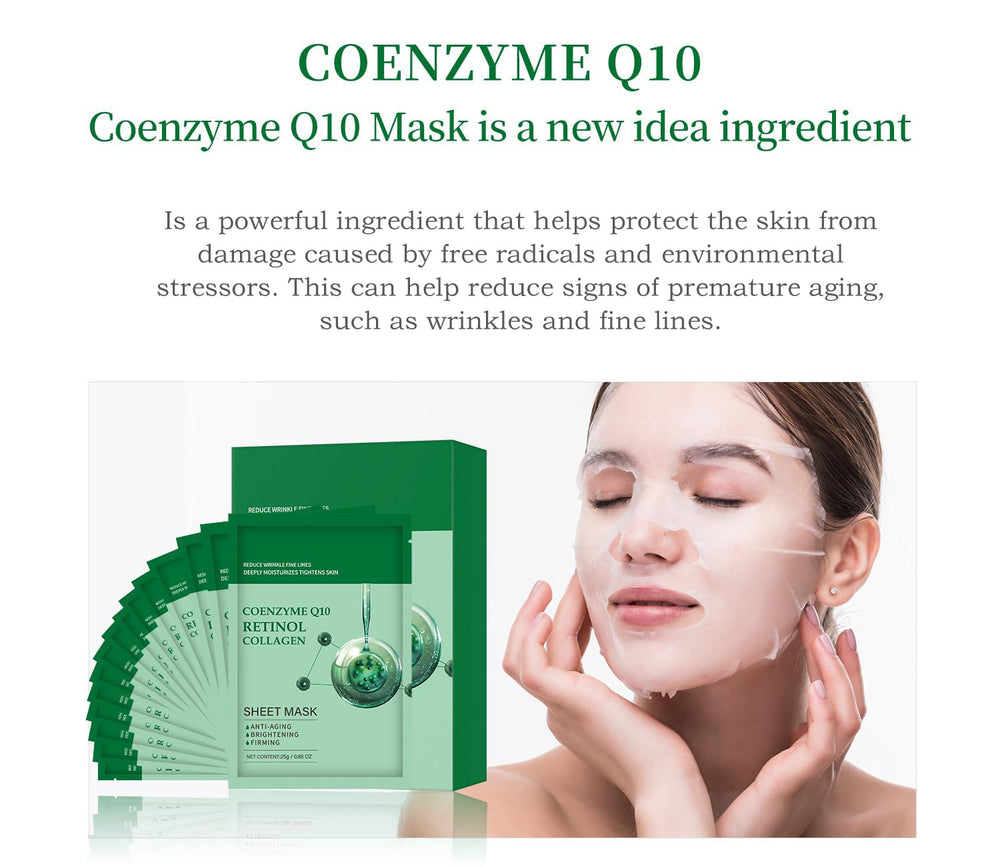 IREV model applying mask demonstrating wrinkle-smoothing benefit