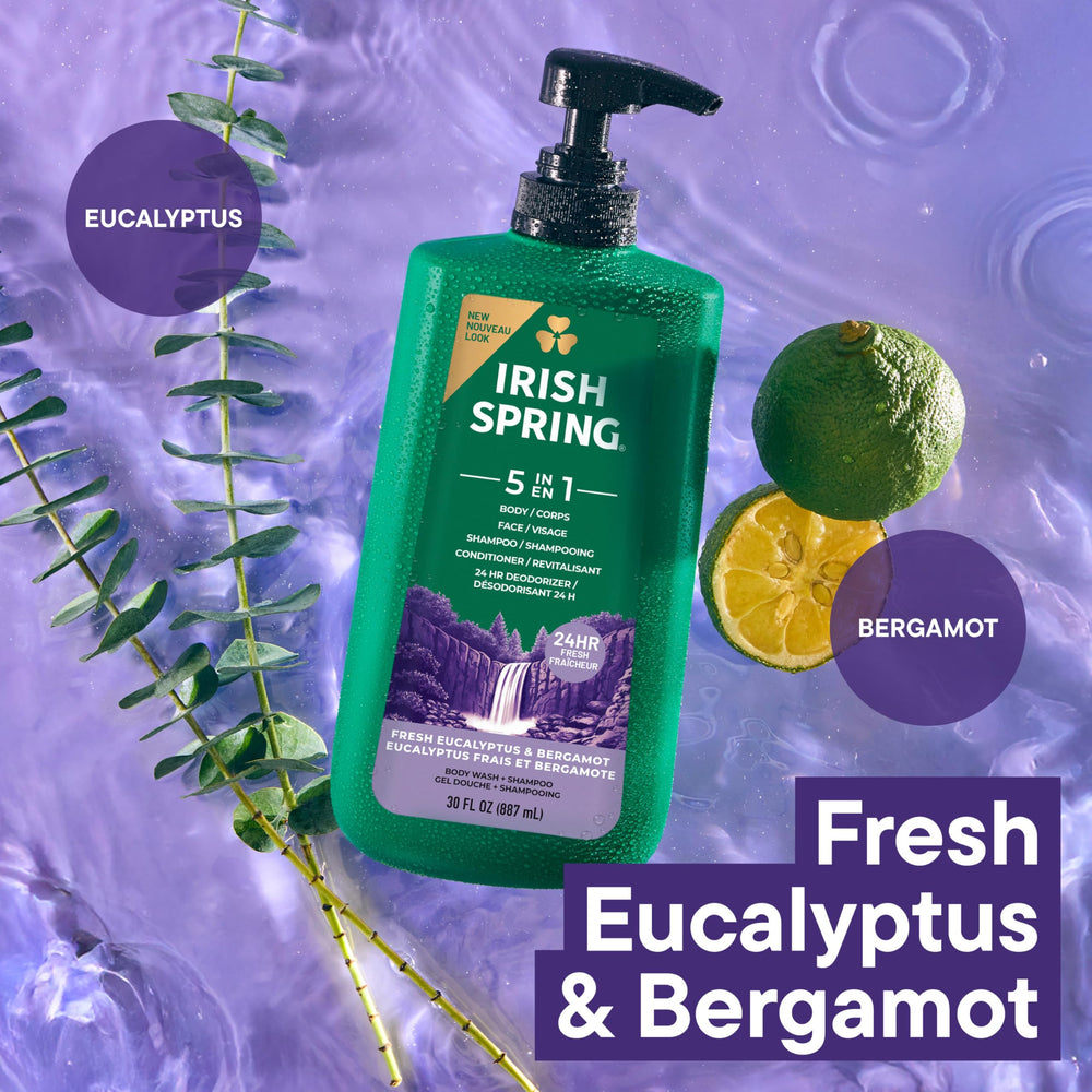 Irish Spring cap leakproof detail ensuring spill-free travel benefit