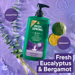 Irish Spring cap leakproof detail ensuring spill-free travel benefit