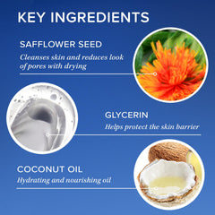 iS CLINICAL cleanser being dispensed to show controlled pump and convenient use