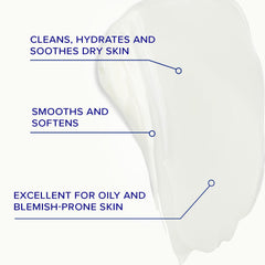 iS CLINICAL close-up of creamy texture demonstrating hydrating, non-stripping feel