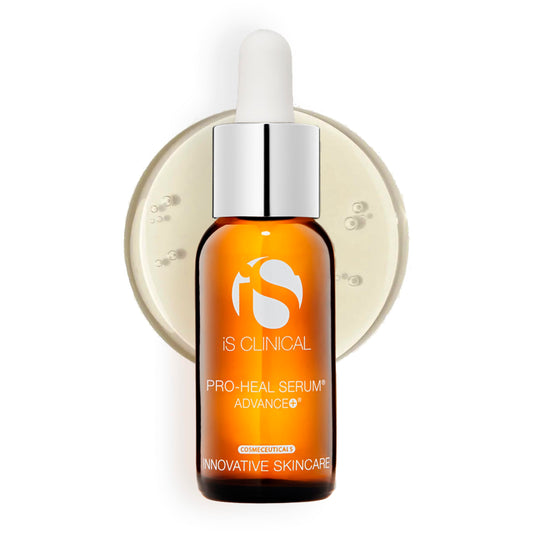 iS CLINICAL front packaging showing clean label and bottle benefiting routine clarity