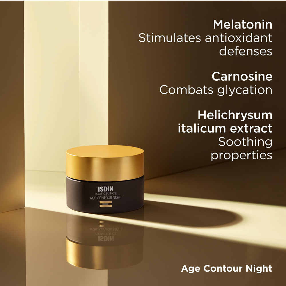 ISDIN packaging label close-up showing formulation info and dermatological testing