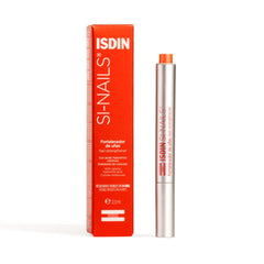 ISDIN Si-Nails front bottle showing compact travel-friendly design and quick use