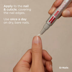 ISDIN Si-Nails in bathroom routine setting illustrating easy daily use