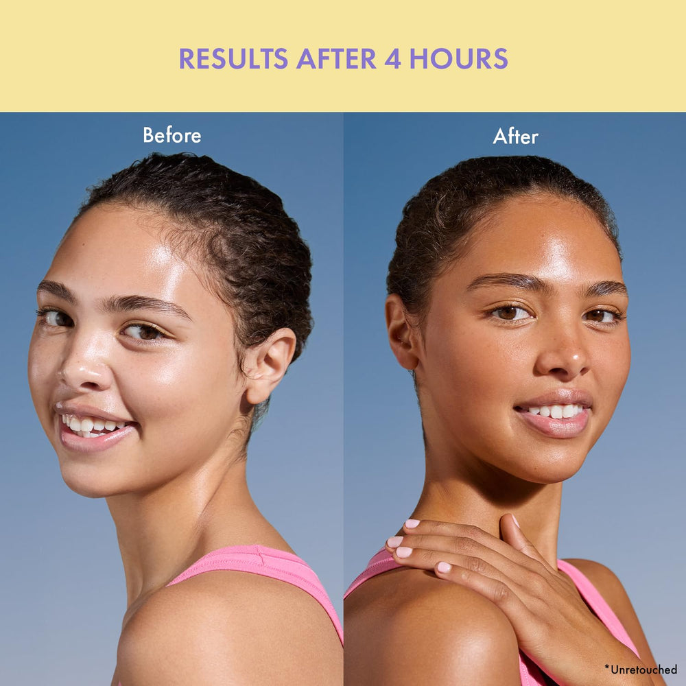 Isle of Paradise drops mixed into moisturizer demonstrating effortless integration into skincare