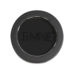 IS'MINE brush applying matte black shadow demonstrating precise control