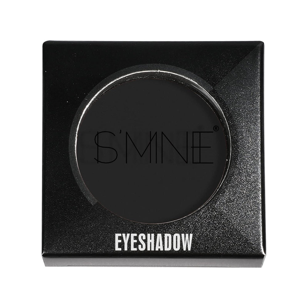 IS'MINE close-up of matte black texture showing smooth blendability benefit