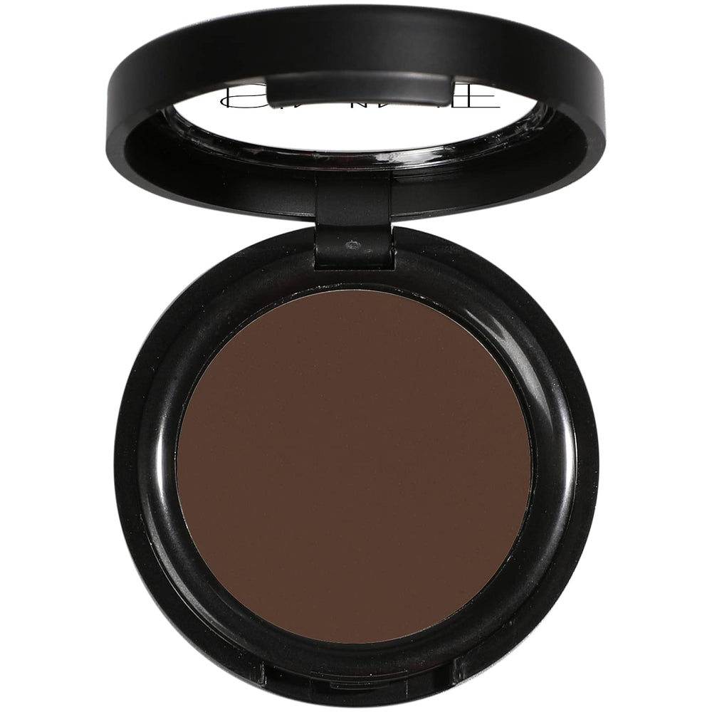 IS'MINE front packaging showing Matte Coffee single pan and label benefits