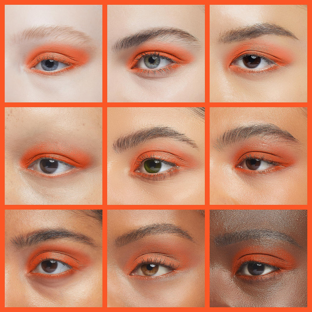 IS'MINE single pan placed in palette showing easy palette compatibility