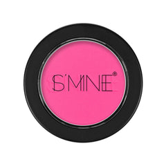 IS'MINE swatched on brush demonstrating intense color payoff benefit