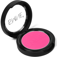 IS'MINE applied on model eyelid showing bold wearable pink benefit