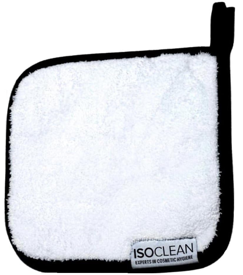 Isoclean close-up microfiber weave highlighting soft fibers and gentle cleaning benefit