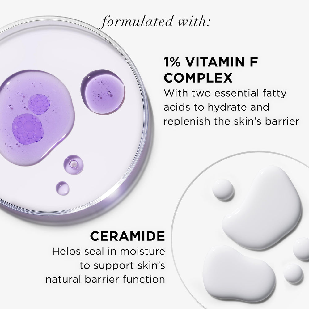 Applying IT Cosmetics moisturizer to cheek demonstrating calming barrier support