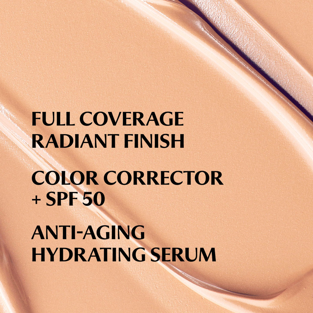IT Cosmetics texture swatch highlighting creamy finish and hydrating benefit