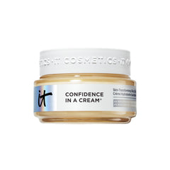 IT Cosmetics jar front view showing product and branding for confident skin
