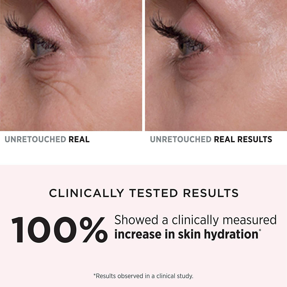 IT Cosmetics applied under eye by fingertip demonstrating quick absorption