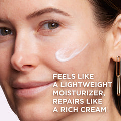 IT Cosmetics cream layered under CC+ showing makeup-friendly, non-pilling base