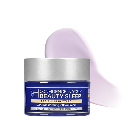 IT Cosmetics front packaging showing jar and product name for clarity