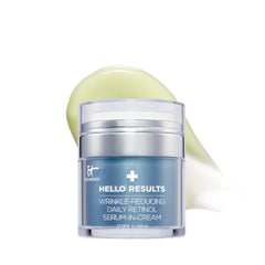 IT Cosmetics front jar view showing clean packaging and product benefit