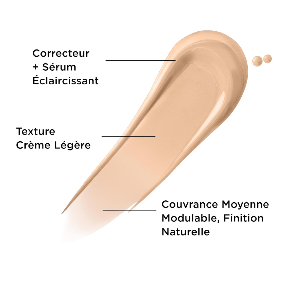 IT Cosmetics creamy concealer texture swatched showing smooth hydration