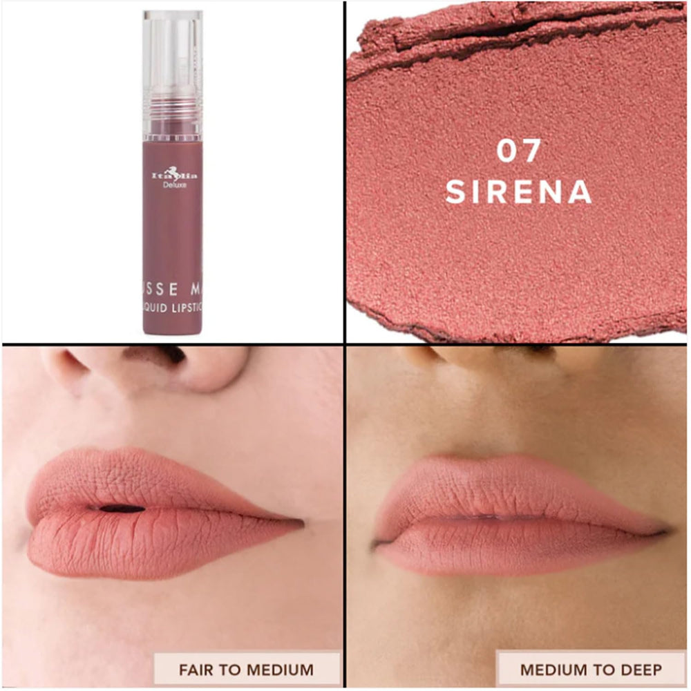 Italia Deluxe triangle-tip applicator close-up for precise, clean lip lines