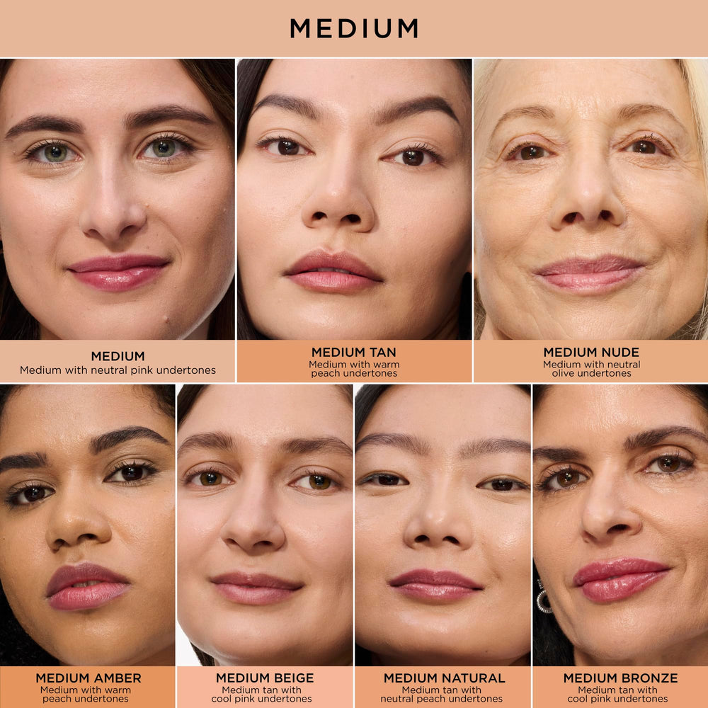 IT Cosmetics application with Heavenly Luxe brush demonstrating seamless blending benefit