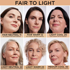 IT Cosmetics product beside common items to show 0.22 fl. oz scale and travel convenience