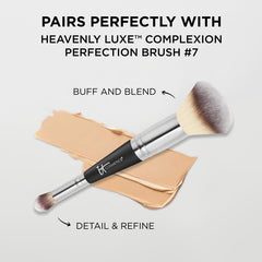 IT Cosmetics cream applied in a natural morning routine for calm skin