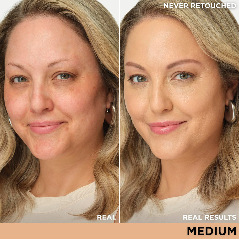 IT Cosmetics pump dispenser on CC+ Cream for controlled application