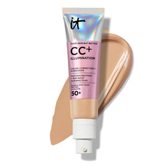 IT Cosmetics CC+ Illumination front packaging showing product benefit and glow