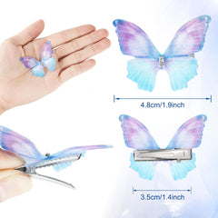 ITingstere clips styled in hair demonstrating instant decorative upgrade
