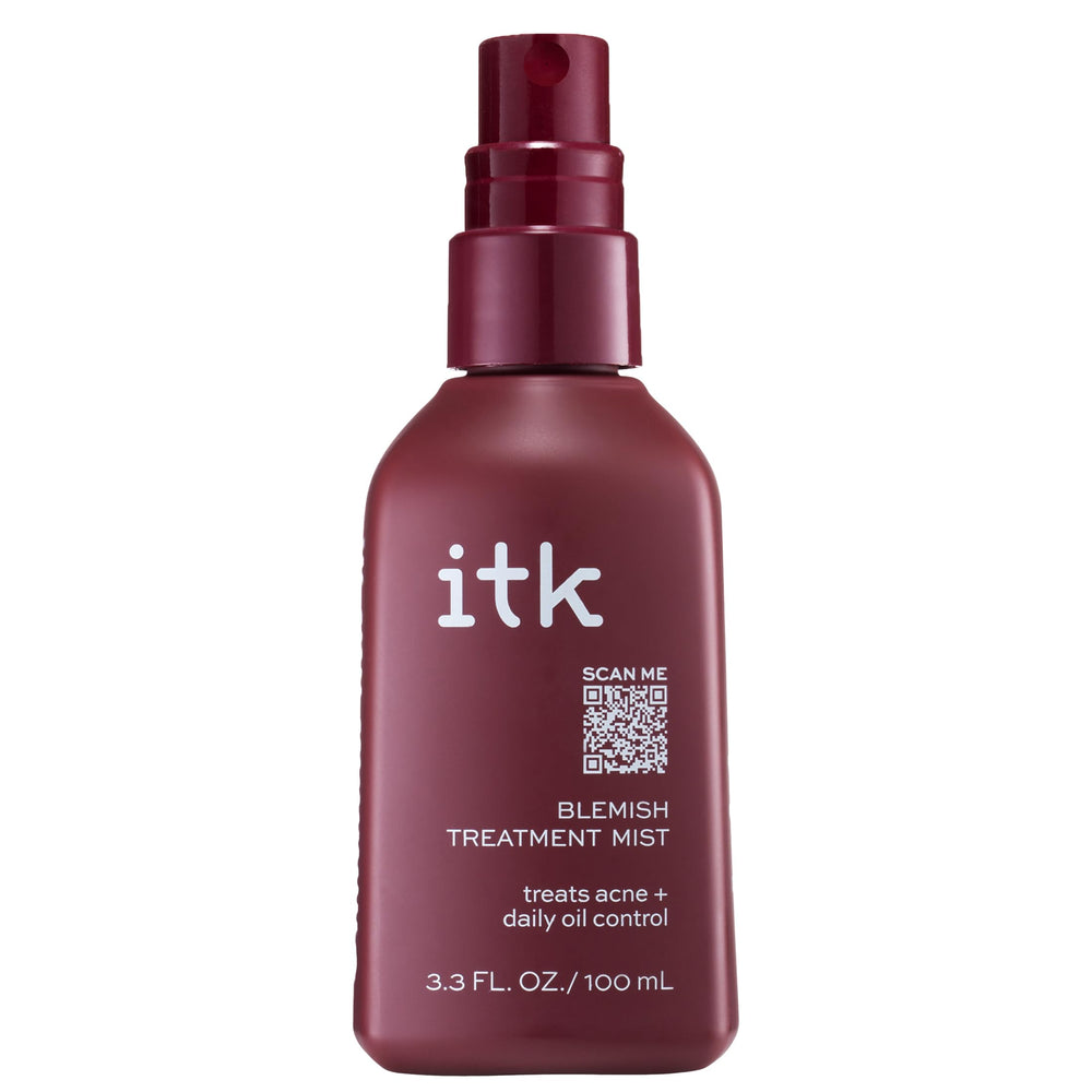 ITK spray bottle front view showing label and 3.3oz size for clarity