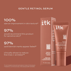 ITK bottle in hand showing 1 oz size and travel-friendly convenience