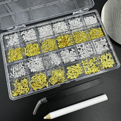 ITPOYOL charms decorating a phone case as craft inspiration and versatile use
